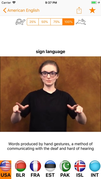 Spread The Sign - Language PRO
