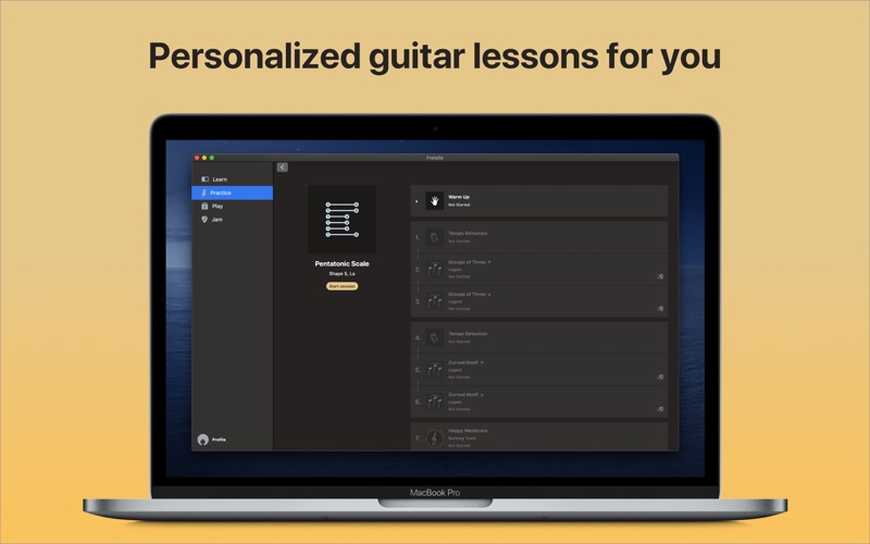 Fretello - Guitar Lessons screenshot 3