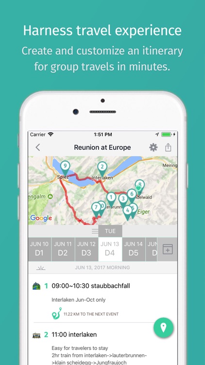 TripHugger - Travel Planner