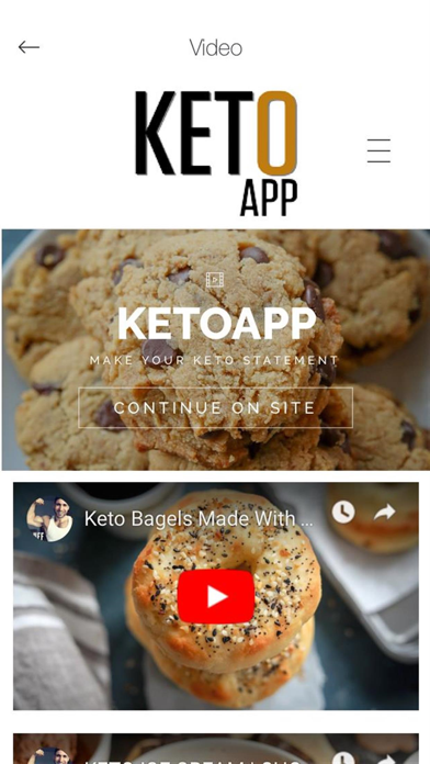 The KetoAPP screenshot 2