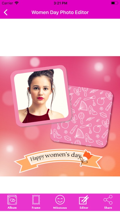 Women Day Photo Editor - Maker