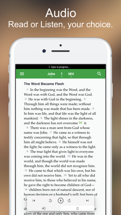 The One Bible App Screenshot