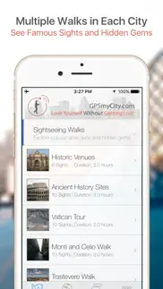 avignon map & walks (f) iphone screenshot 1
