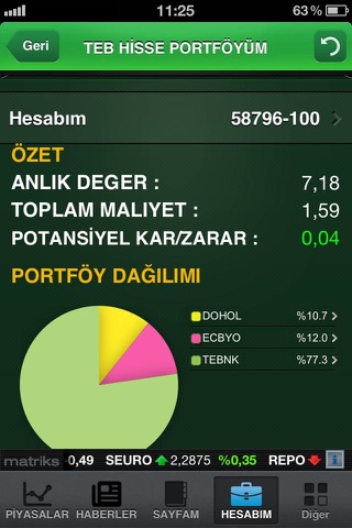 TEB Pratik Borsa screenshot 4