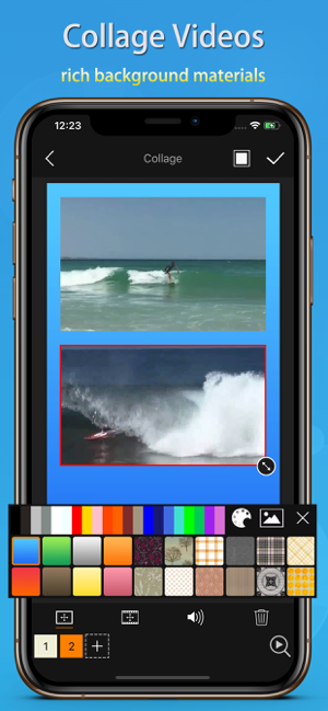 Videdit - Capture d'écran de l'éditeur vidéo pratique