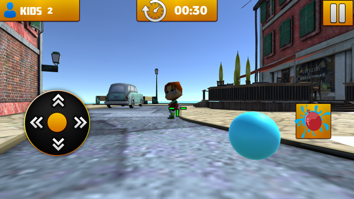 水上气球射击战斗