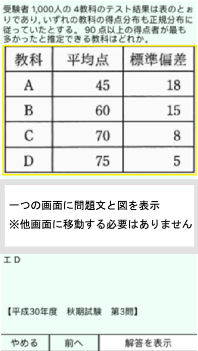 情報処理(ST・SA・PM) 過去問 screenshot1