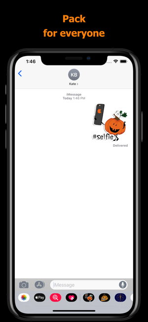 Halloween stickers - pumpkin(圖4)-速報App