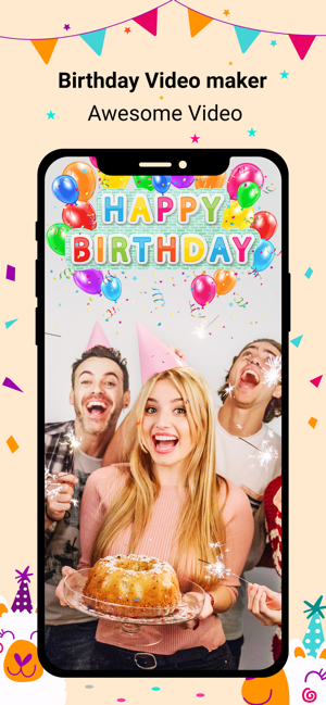 Birthday Movies Maker Song(圖8)-速報App