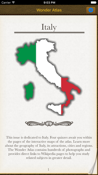 How to cancel & delete Italy. The Wonder Atlas Quiz from iphone & ipad 2