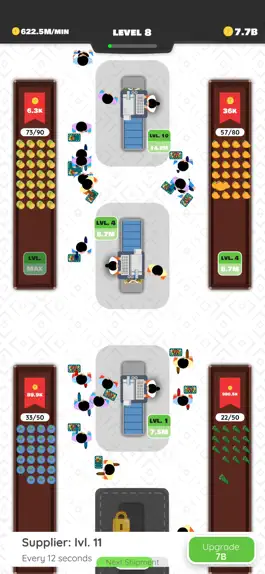 Game screenshot Idle Supermarket apk