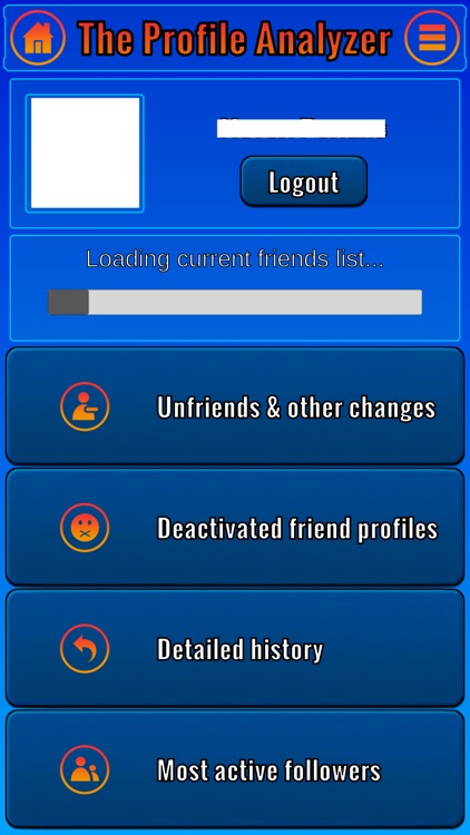 Profile analyser for Facebook