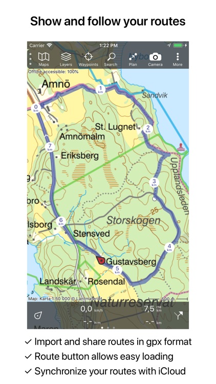 Topo GPS Sweden screenshot-2