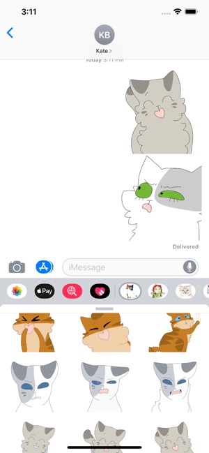 Simple Cats Sticker Pack(圖2)-速報App