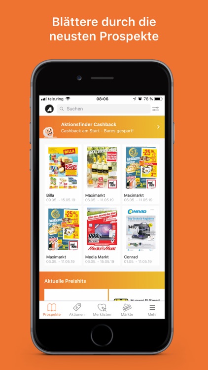 Aktionsfinder - Flugblatt App