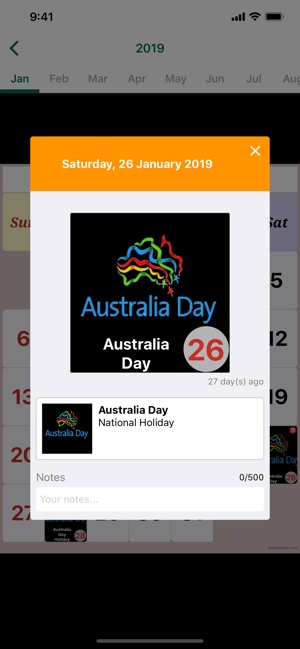 Calendar2U: Australia Calendar(圖2)-速報App