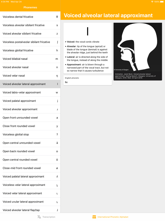 Screenshot #6 pour Phonetically Speaking