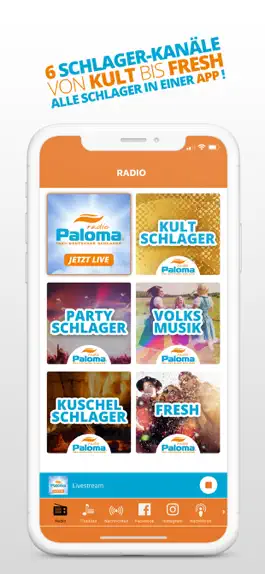 Game screenshot Schlager Radio Paloma mod apk