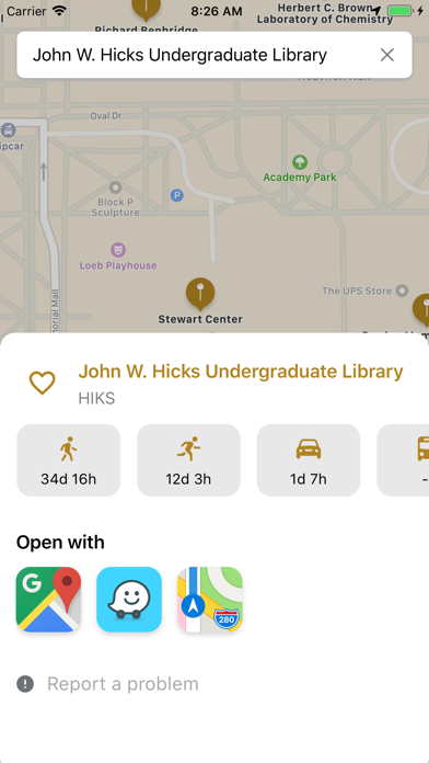 Purdue Campus Maps screenshot 3