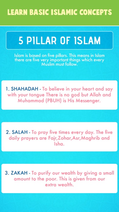Muslim Education - Islam Games screenshot 2