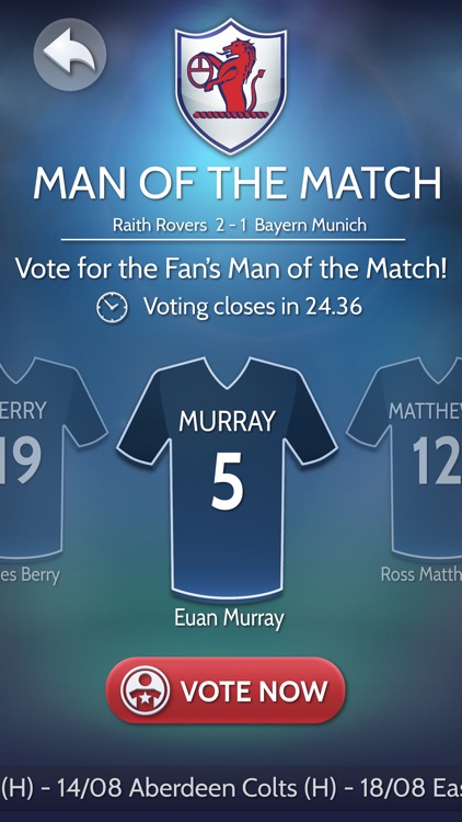 Raith Rovers Matchday App screenshot-3