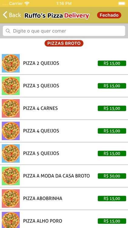 Ruffo's Pizza Delivery