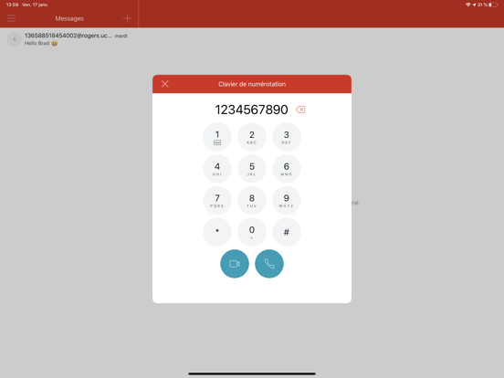 Screenshot #4 pour UnissonMC Telephone Logical