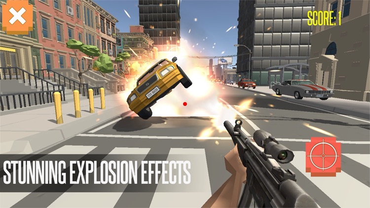 SHOOTING ESCAPE GUN ROAD screenshot-3