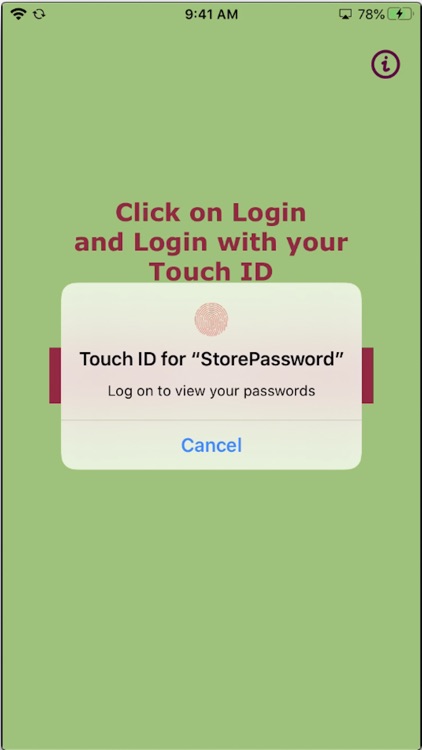 Store Password screenshot-3