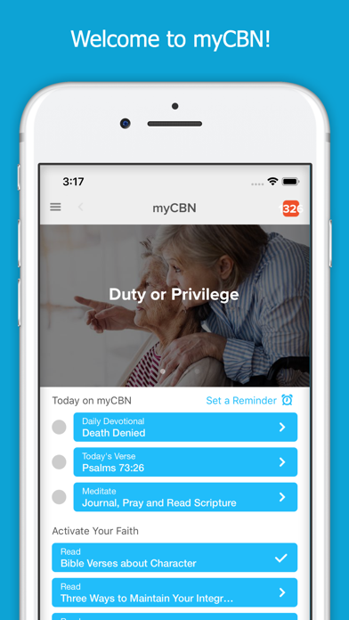 How to cancel & delete myCBN Prayer & Devotional App from iphone & ipad 1