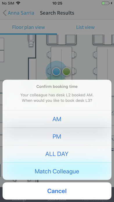 How to cancel & delete Condeco Desk Booking from iphone & ipad 3