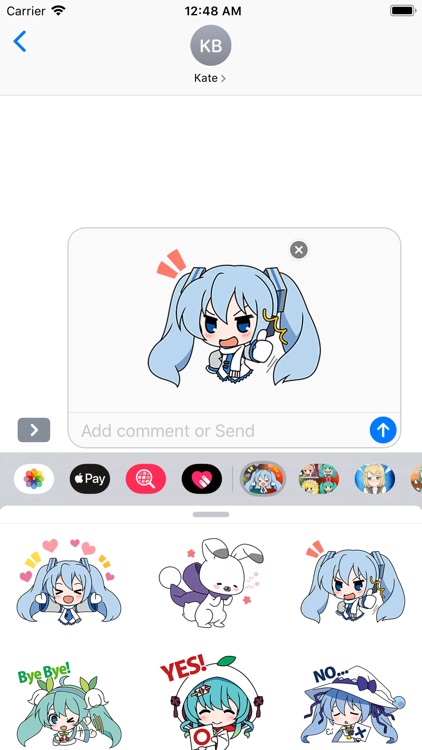 Snow MIKu Stickers HD