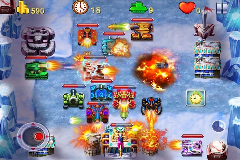 Tank Rush - tank war screenshot 4