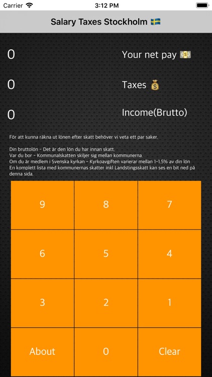 Net & Tax Calculator