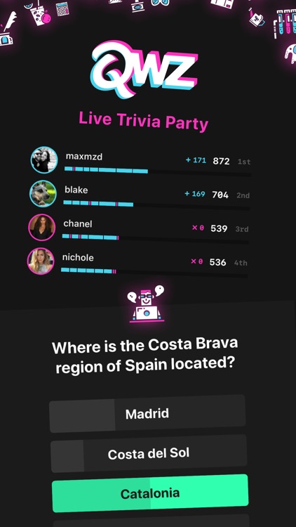 QWZ: Live Trivia Party