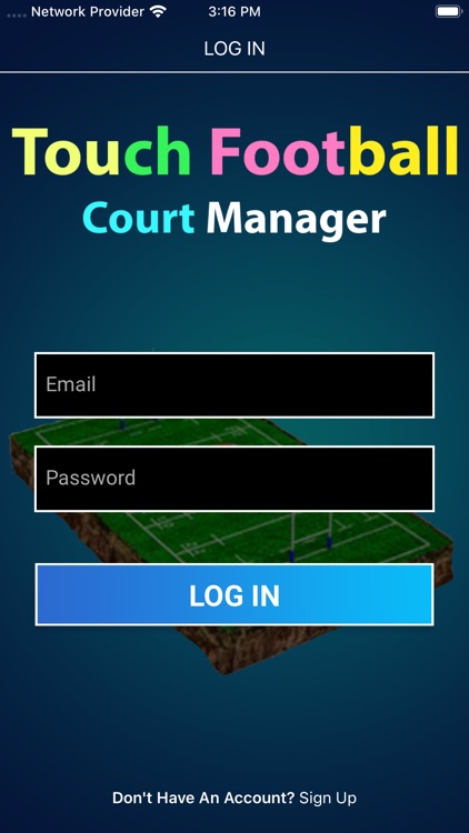 Touch Football Court Manager