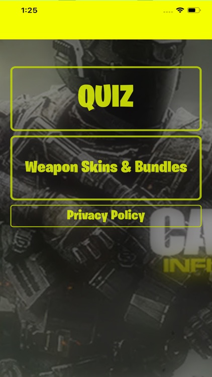 Quiz For COD Weapons and Skins