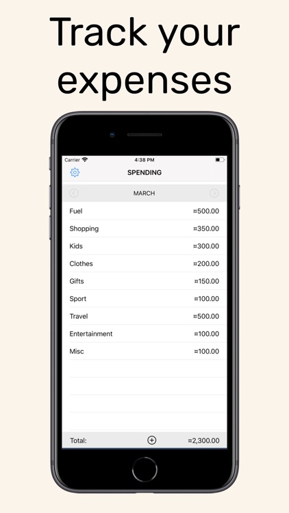 Spending Tracker & Manager