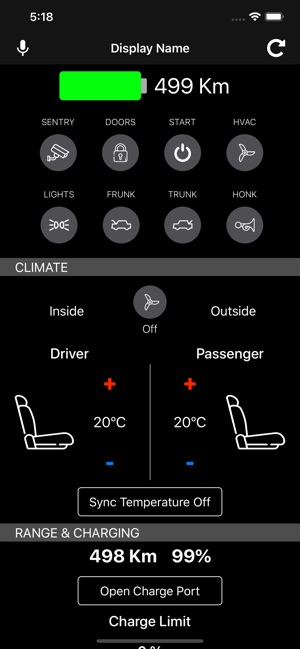 Commands for Tesla