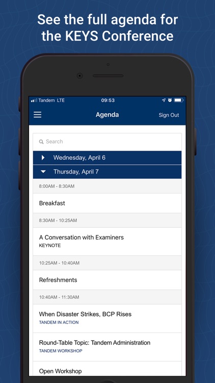 Tandem KEYS Conference screenshot-4