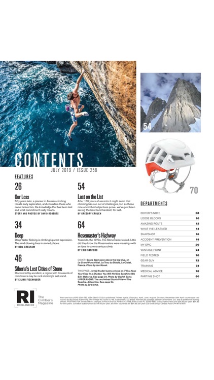Rock and Ice Magazine