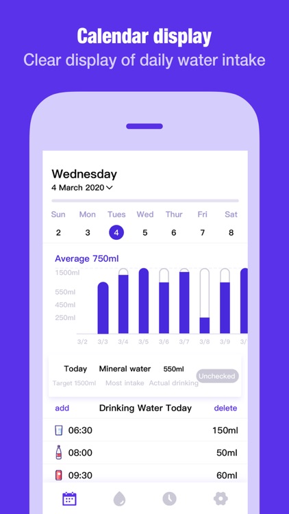 Water Daily Tracker & Reminder screenshot-3