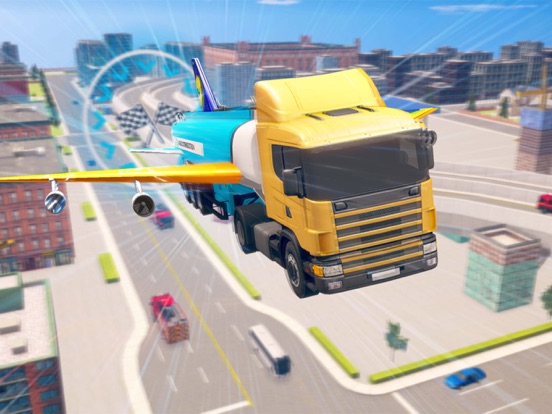 Futuristic Flying Truck Gamesのおすすめ画像1