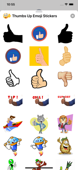 Thumbs Up Emoji Stickers(圖3)-速報App