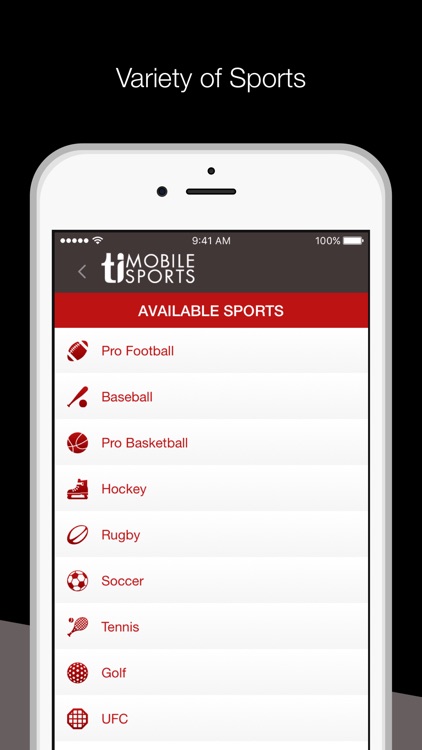 TI Mobile Sports