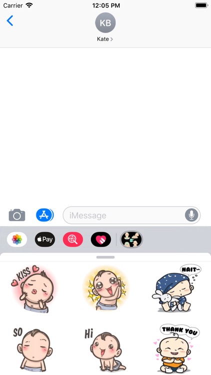 Cute Babies Stickers Baby Moji screenshot-4