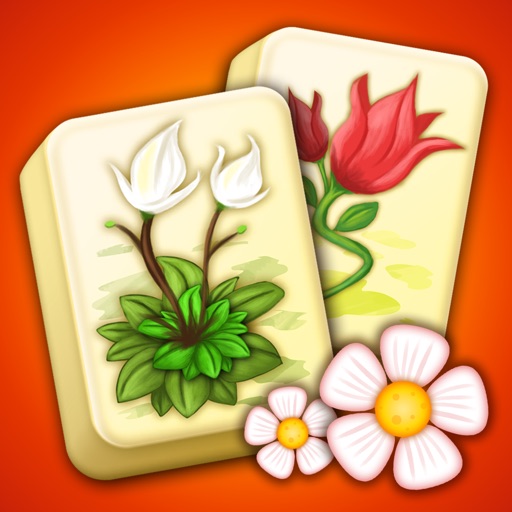 Mahjong Spring Flower Garden icon