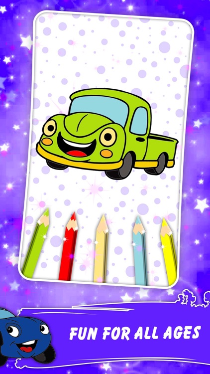 Vehicle Coloring for Child screenshot-3