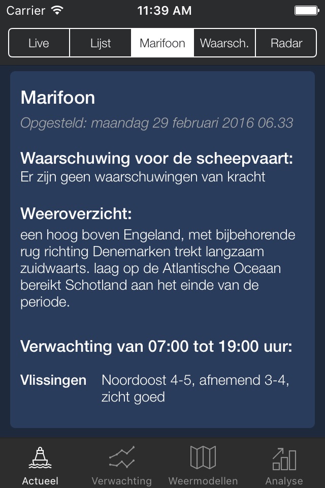 Zeeweer - Maritieme app screenshot 3