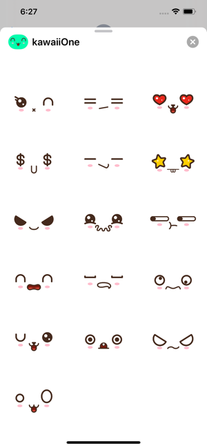 Kawaii Emoji Huge Stickers Set(圖5)-速報App